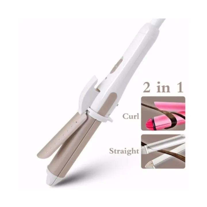 2in1 Hair Straightening and curling Iron