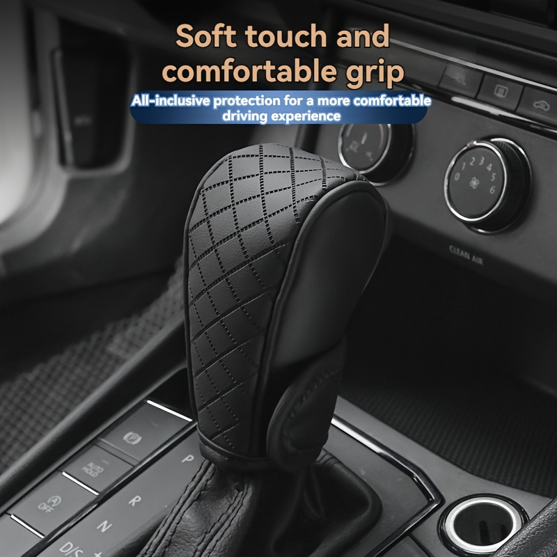 Universal Leather Car Gear Knob Cover Anti Slip Cover Vitesse
