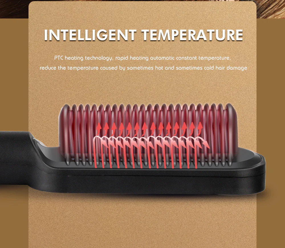 RAF Hair Straightener Brush 45W