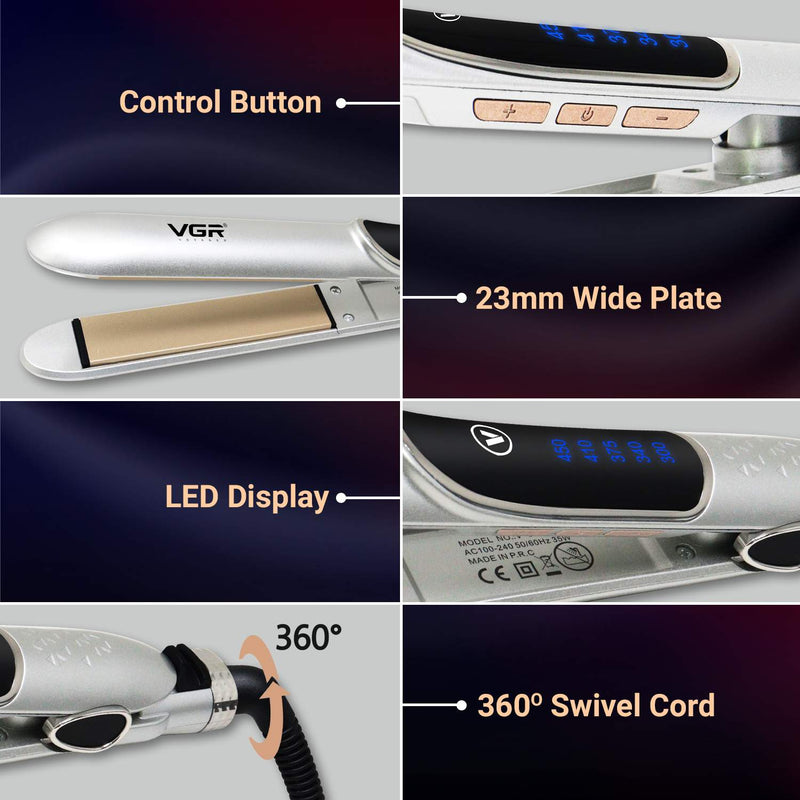 VGR Hair Straightener For Women