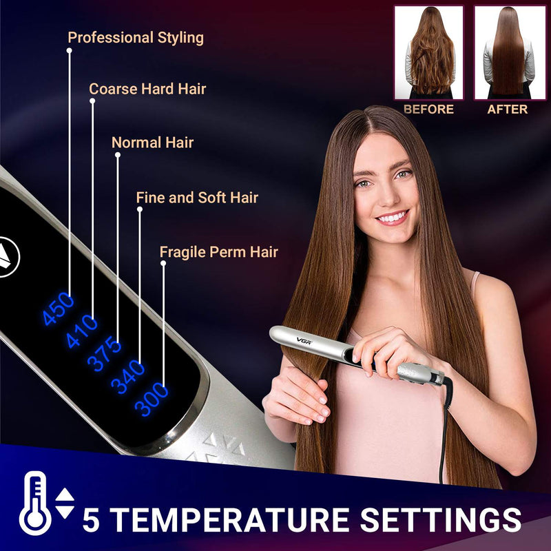 VGR Hair Straightener For Women