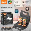 RAF 8 in 1 Sandwich Waffle Maker