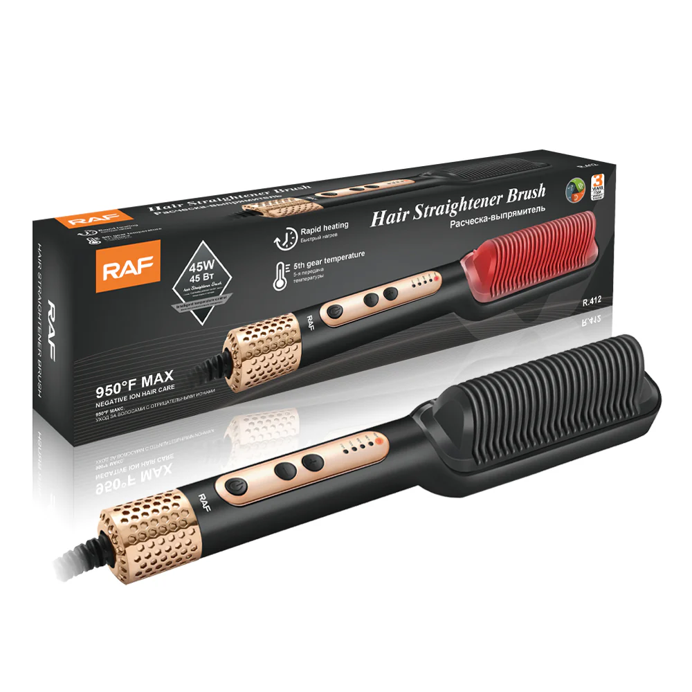RAF Hair Straightener Brush 45W