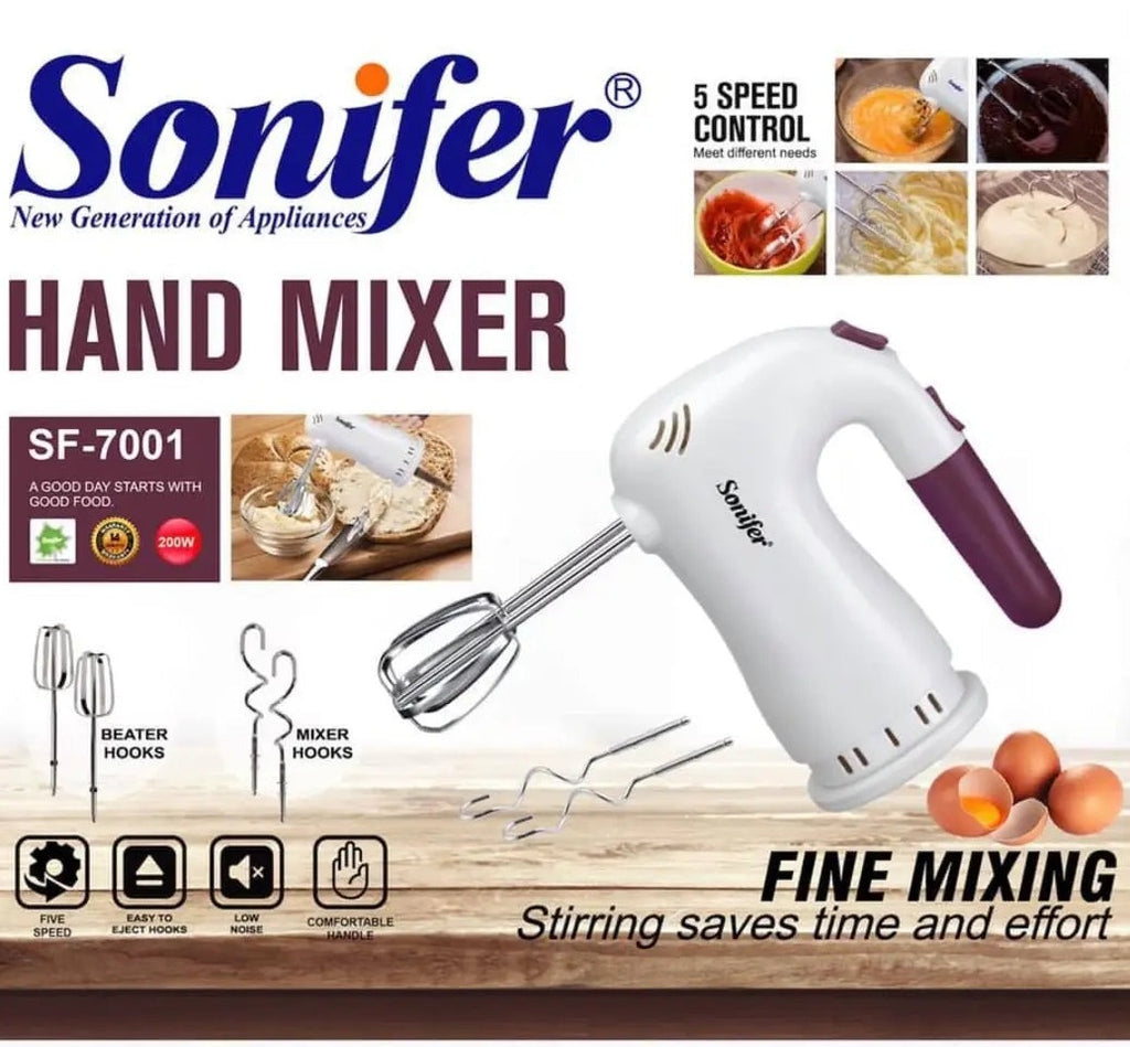 Sonifer Hand Mixer 200W