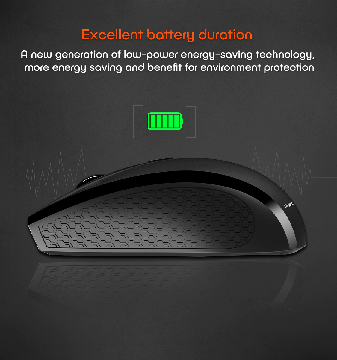 Meetion 2.4G Wireless Mouse Laptop Optical Mouse