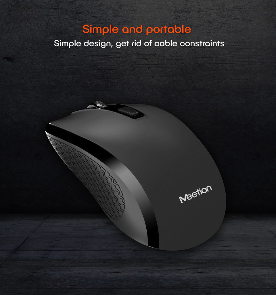 Meetion 2.4G Wireless Mouse Laptop Optical Mouse
