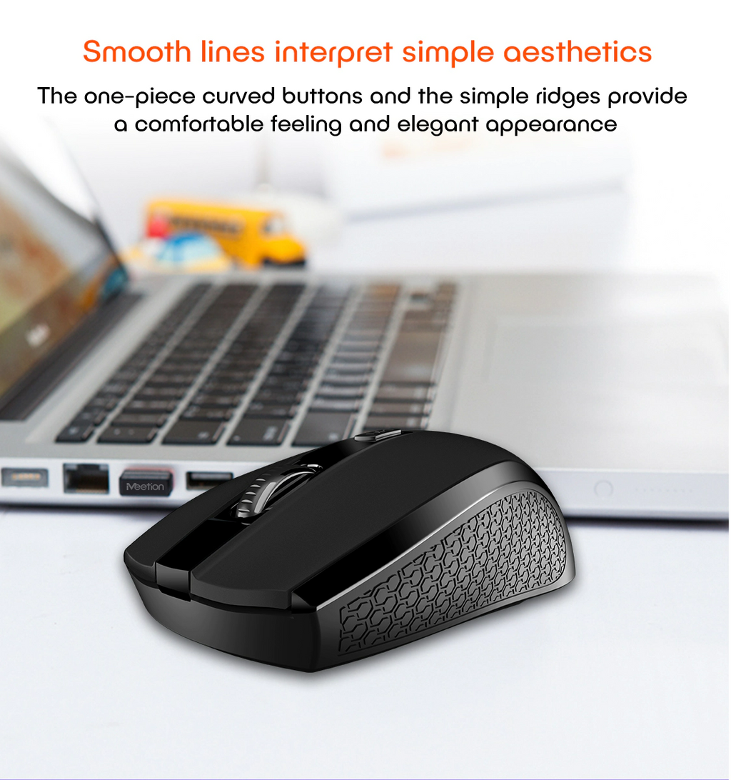 Meetion 2.4G Wireless Mouse Laptop Optical Mouse