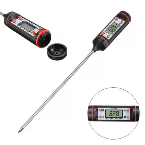 1.5V Long Probe Digital Temperature Measuring Tool For Kitchen
