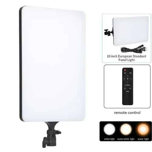 Square Ring Light Panel Photo Shoot LED with 2.1 Meter Tripod