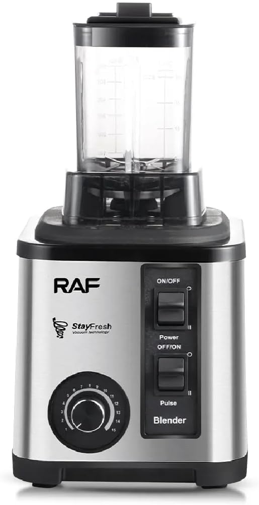 RAF 2600W Electric Blender + Chopper 3-in-1