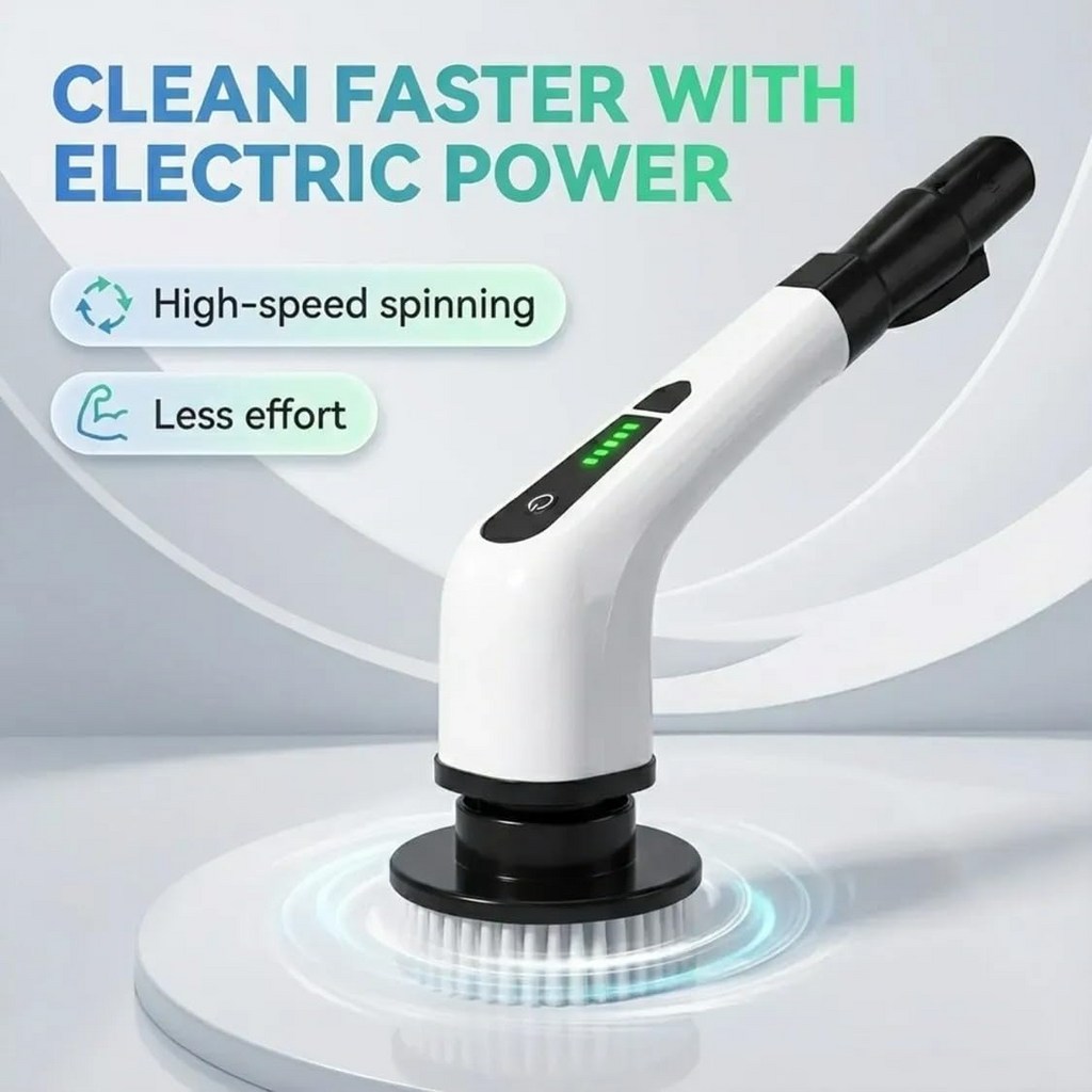 9 In 1 Cordless Cleaning Brush Electric Spin Scrubber