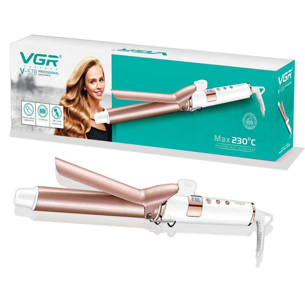 VGR Professional Hair Curling Iron Wand