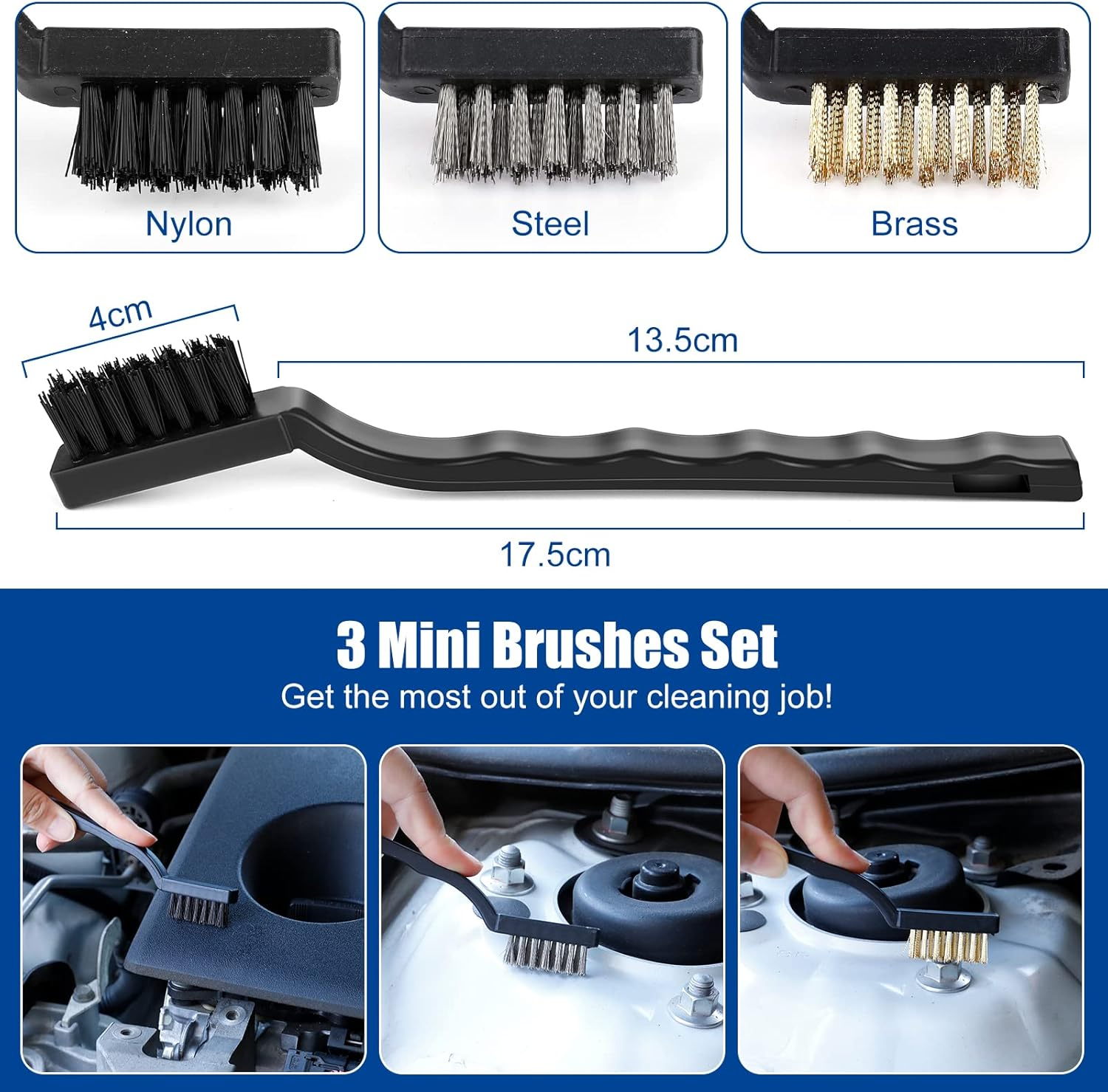 25PCS Professional Car Cleaning Kit – Interior & Exterior Cleaning Set