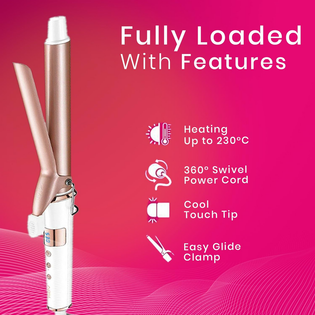 VGR Professional Hair Curling Iron Wand