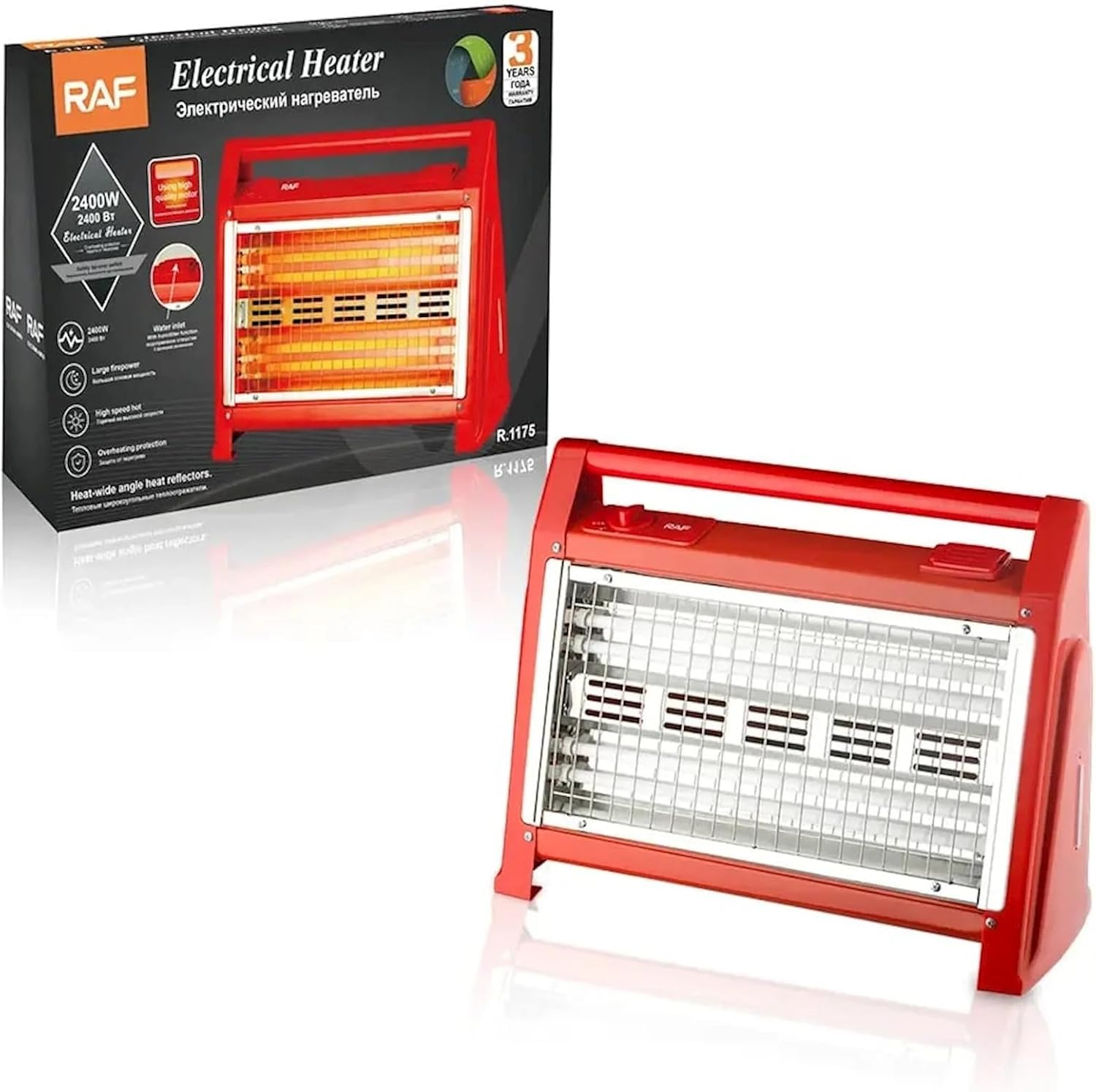RAF Electric Heater 2400 Watt