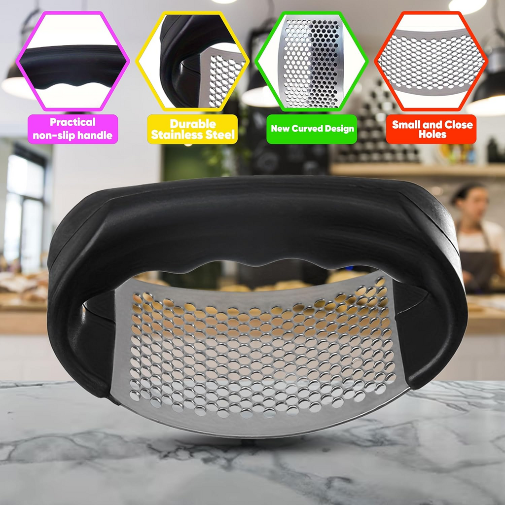 Garlic Press Garlic Crusher Kitchen Garlic Rocker