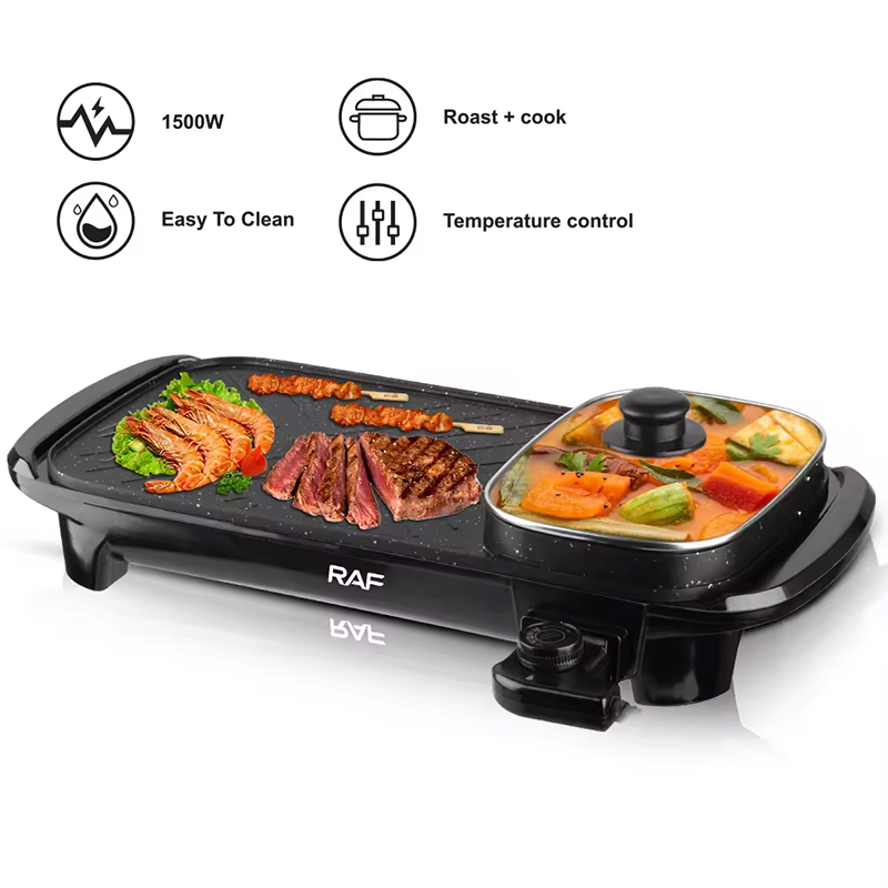 RAF Electric Cooking Set High Power Oven 1500W