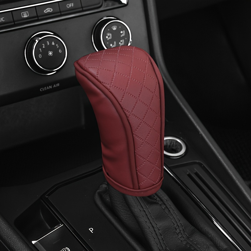 Universal Leather Car Gear Knob Cover Anti Slip Cover Vitesse