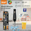 Raf Hand Blender 800W With Free Cup