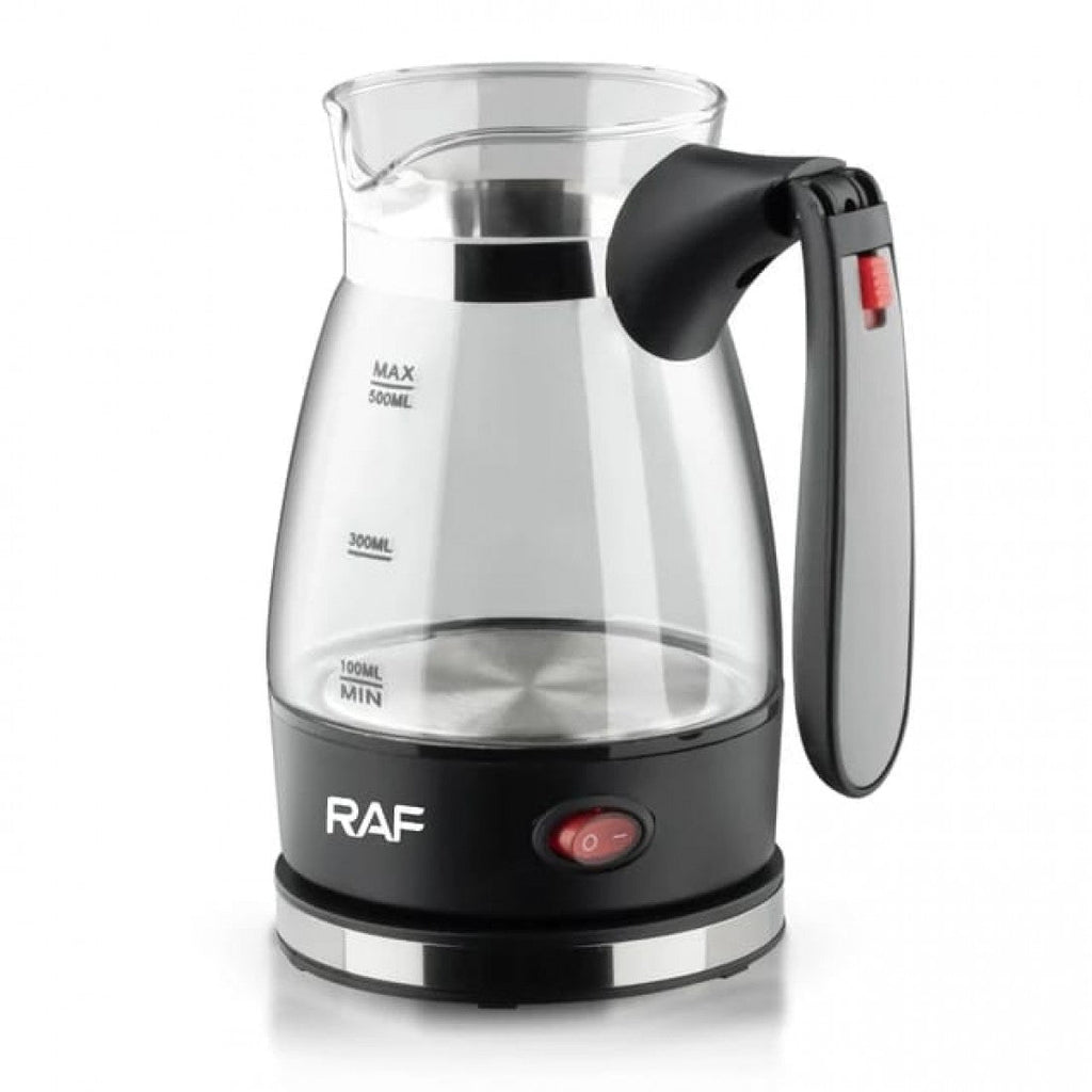Raf Glass Coffee Pot Maker Heater Kettle 600W & 500ML