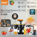 Raf 4 In 1 Food Processor