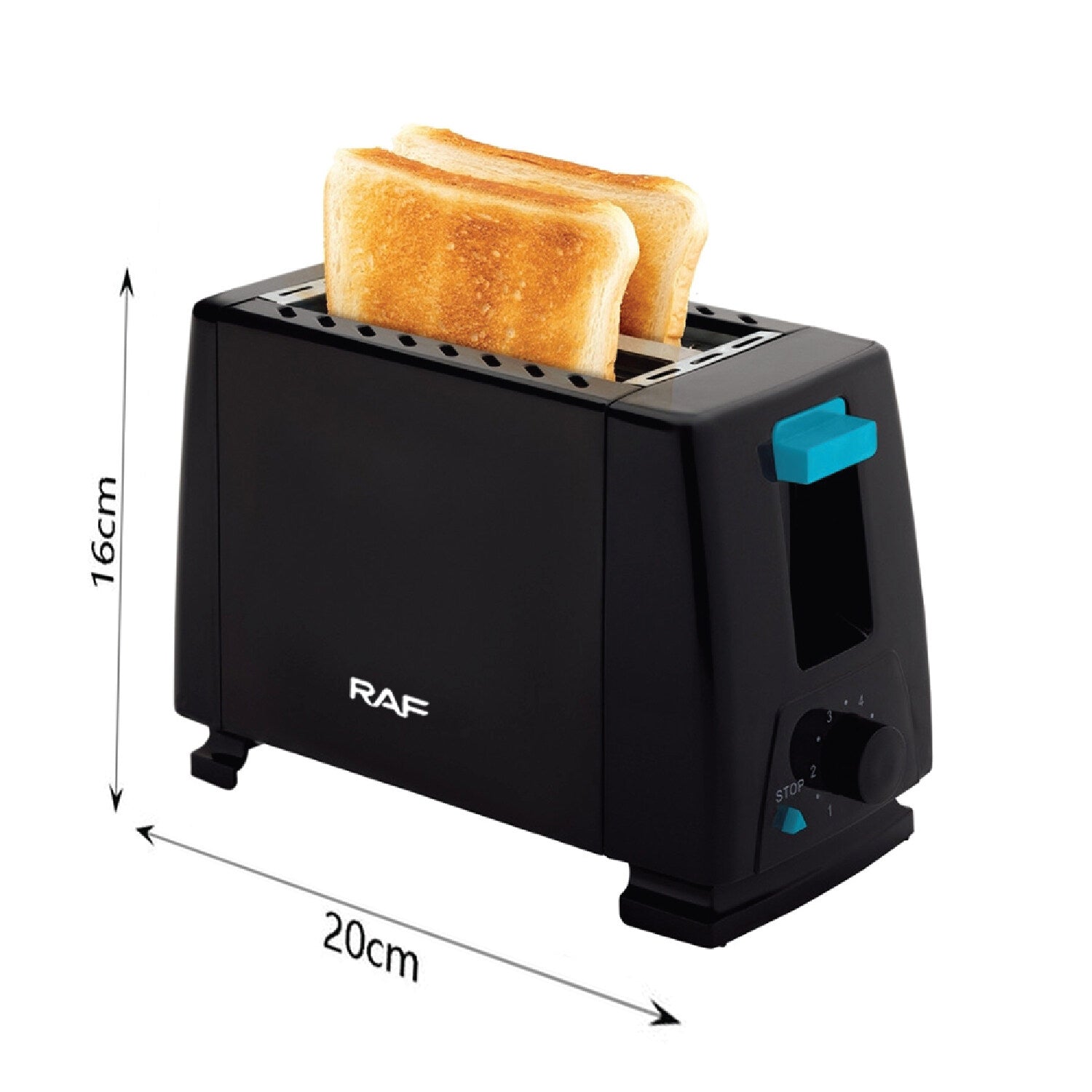 Raf 2 Slice Toaster 650W
