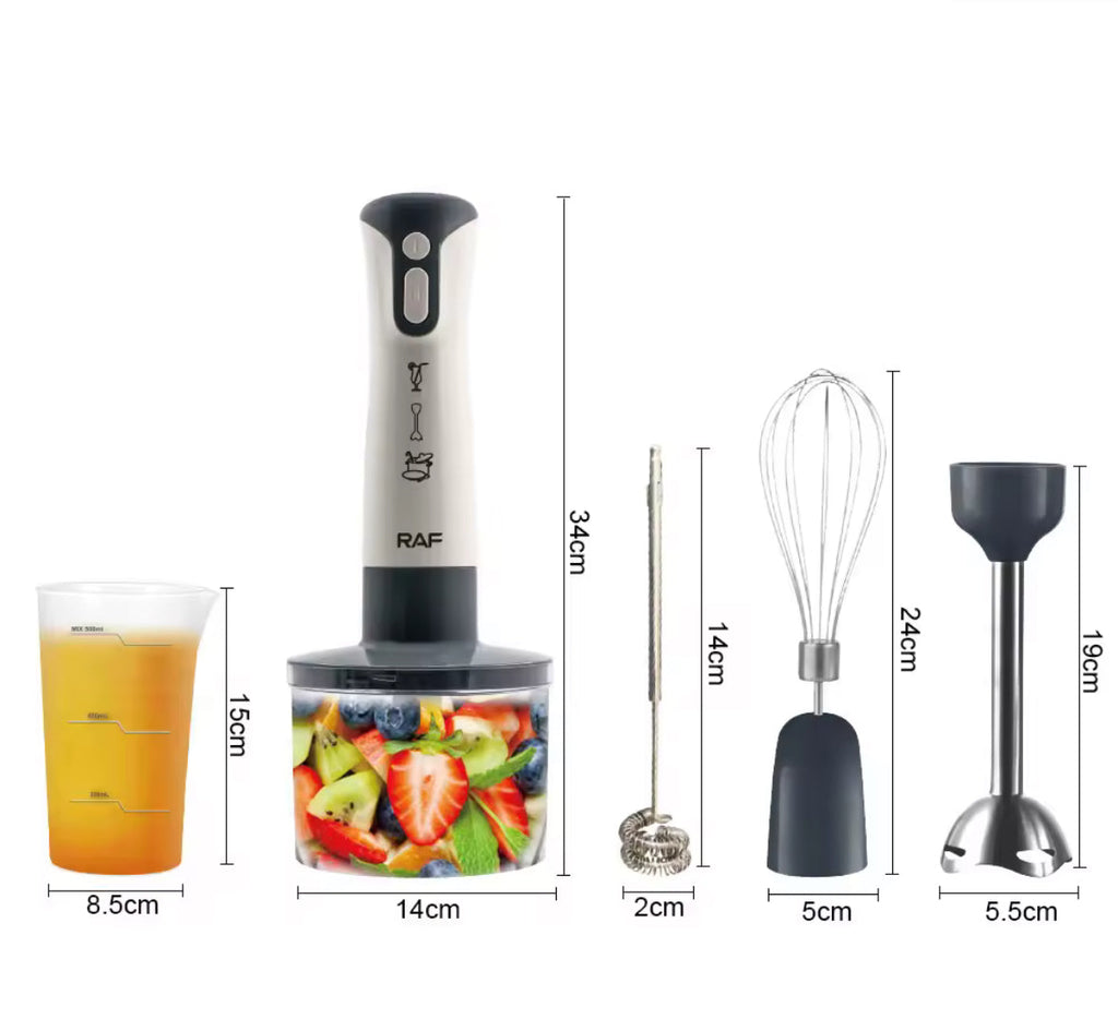 Raf Hand Blender Set 5 In 1