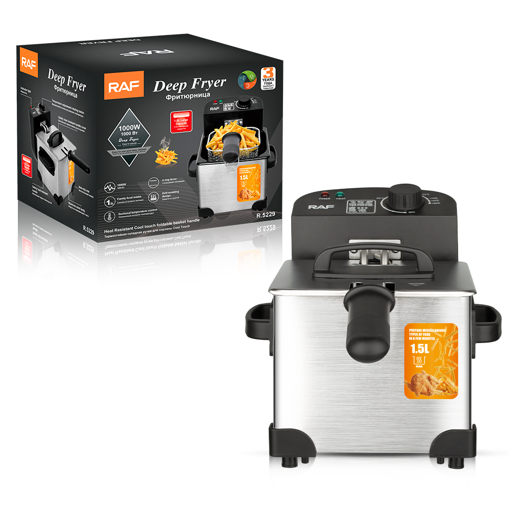 RAF Electric Fryer Stainless Fryer 2000W