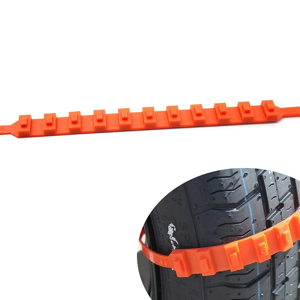 10 Pieces Car Tire Anti-Slip For Snow Ice Mud
