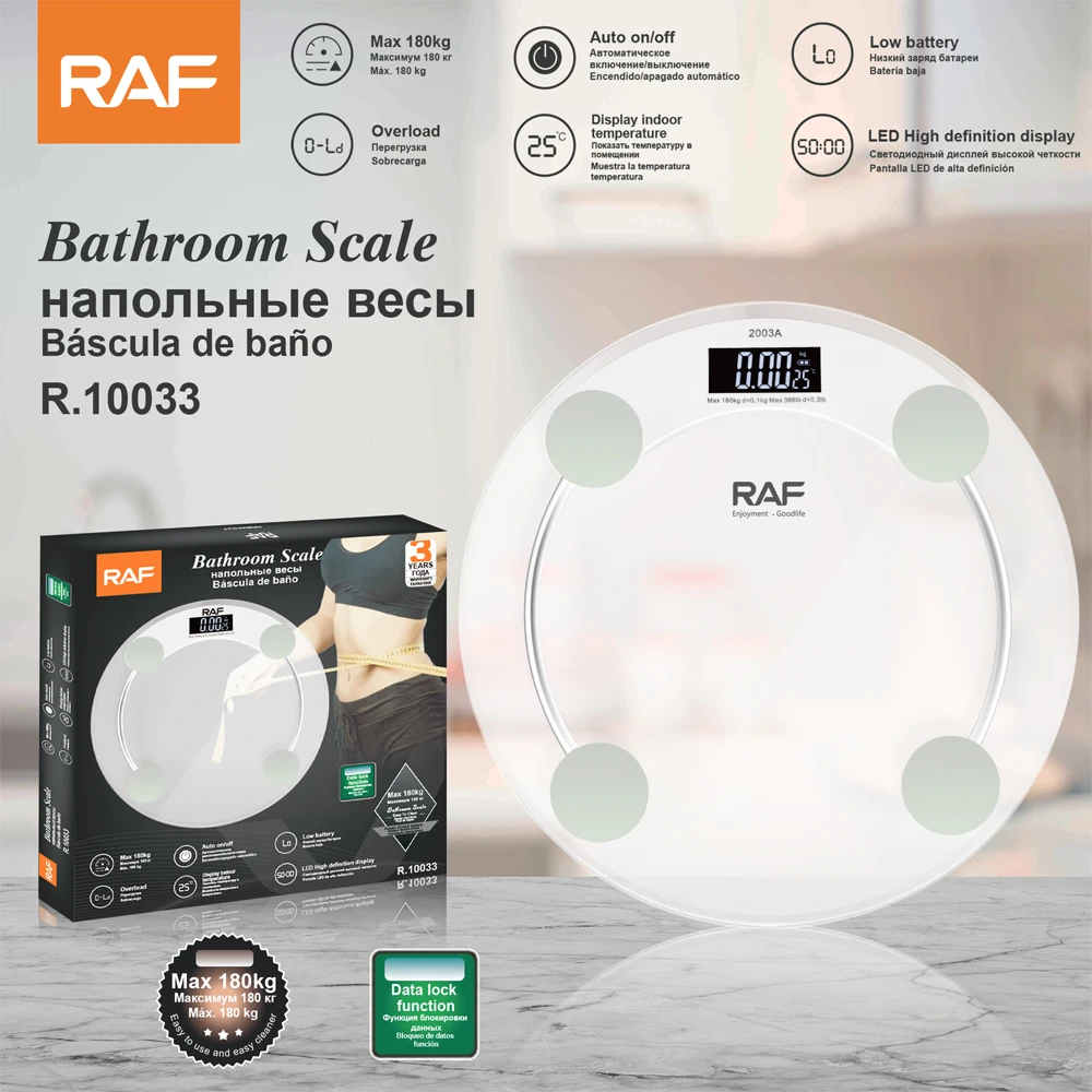 RAF Bathroom Body Scale