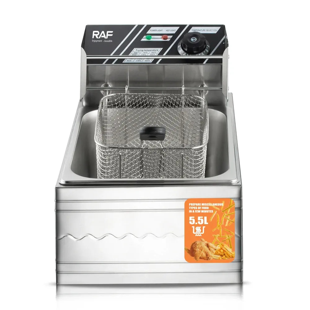 RAF Electric Deep Air Fryer 2500W 5.5L