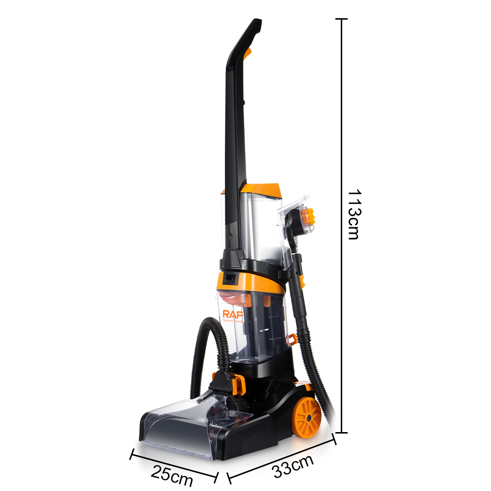 RAF New 3-in-1 Lightweight Carpet Cleaner - Wet Dry Vacuum for Pet Hair & Cars