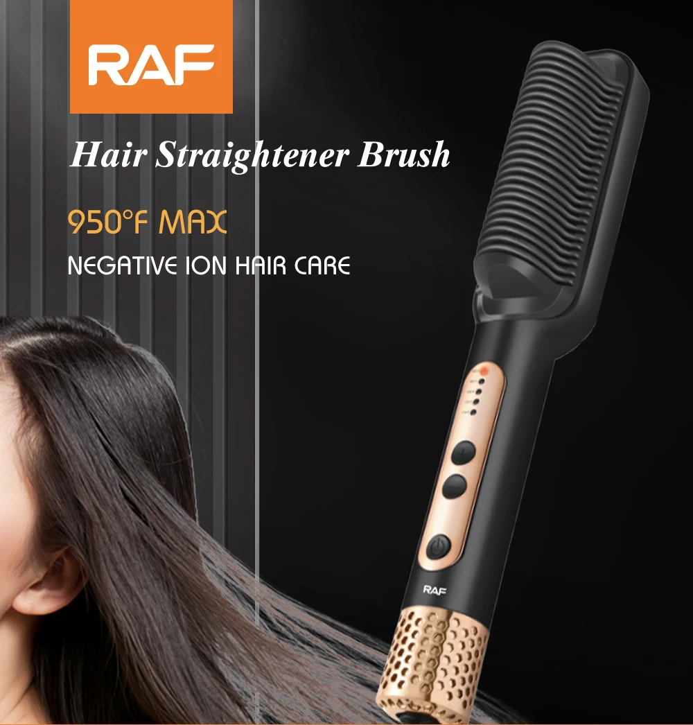 RAF Hair Straightener Brush 45W