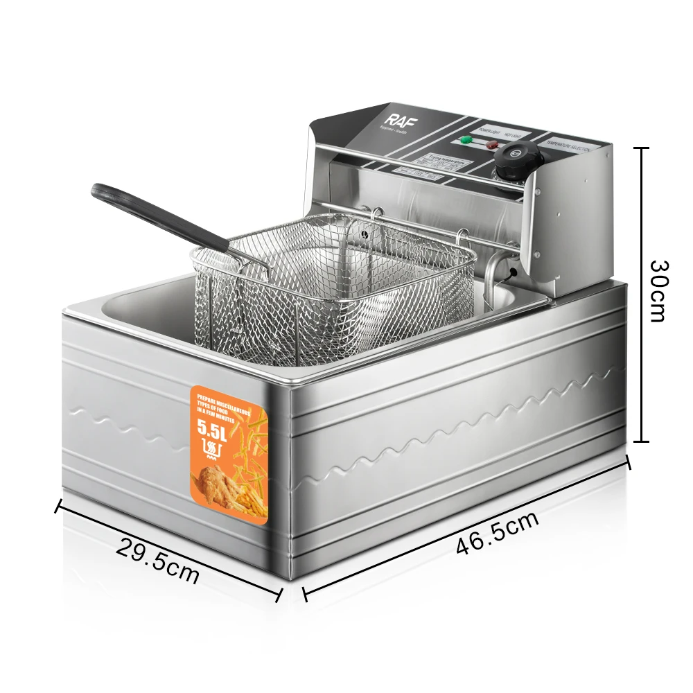RAF Electric Deep Air Fryer 2500W 5.5L