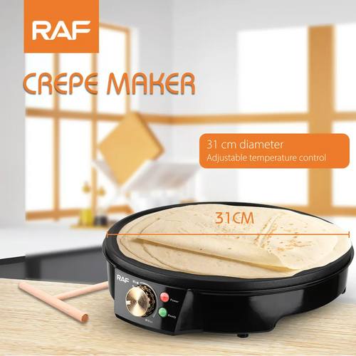 1200W Mini Aluminum Crepe Maker Pan Commercial Pancake Pan Cake Electric Crepe Maker