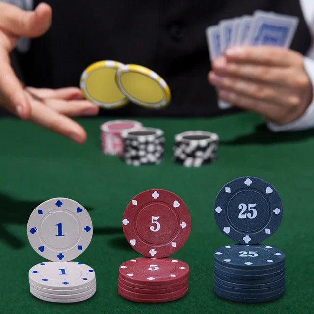 Texas Hold'em Poker Set 200 Pcs with Mat