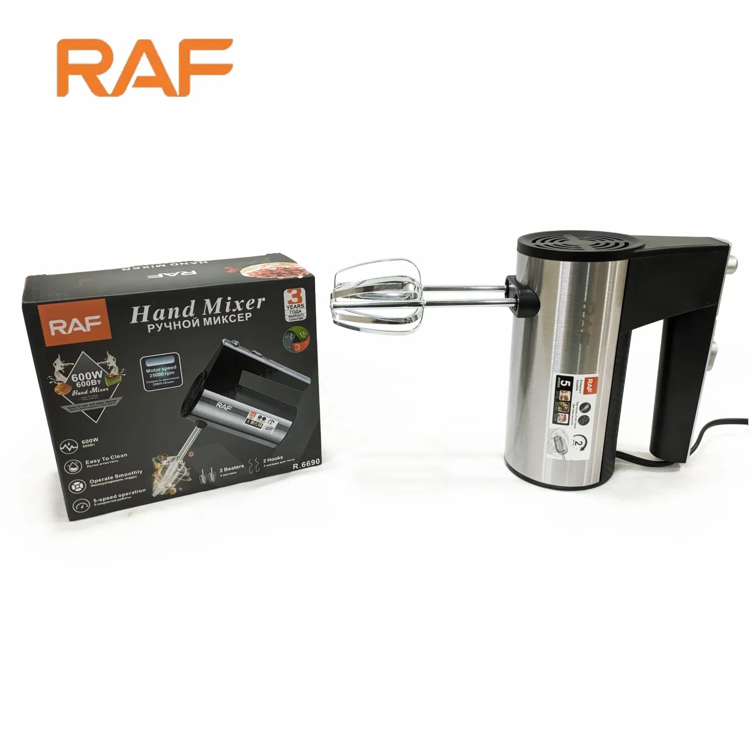 Raf Hand Mixer 600W