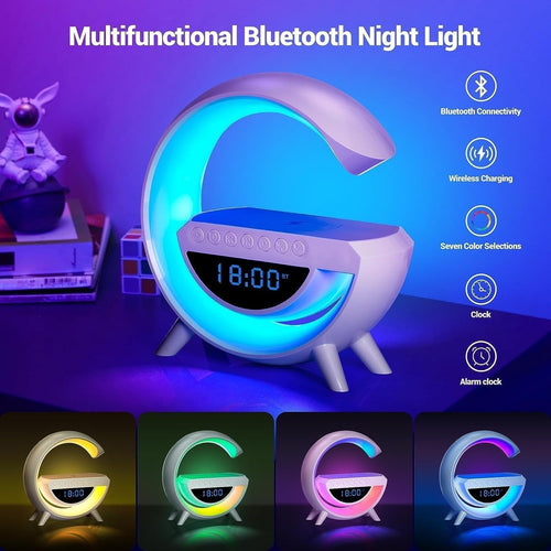 15W Lamp Speaker & Wireless Charger 1500mAh Rechargeable