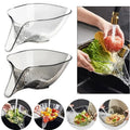 Basket Bowl Multifunctional Vegetable Washing Fruit Dry Wet Separation Kitchen Tool