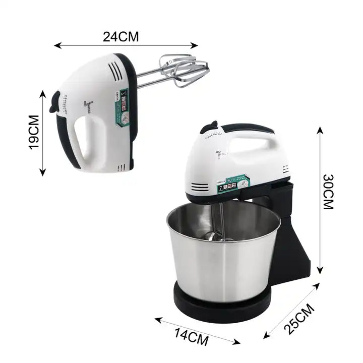 Raf Stand Mixer 250W With Jar 2L