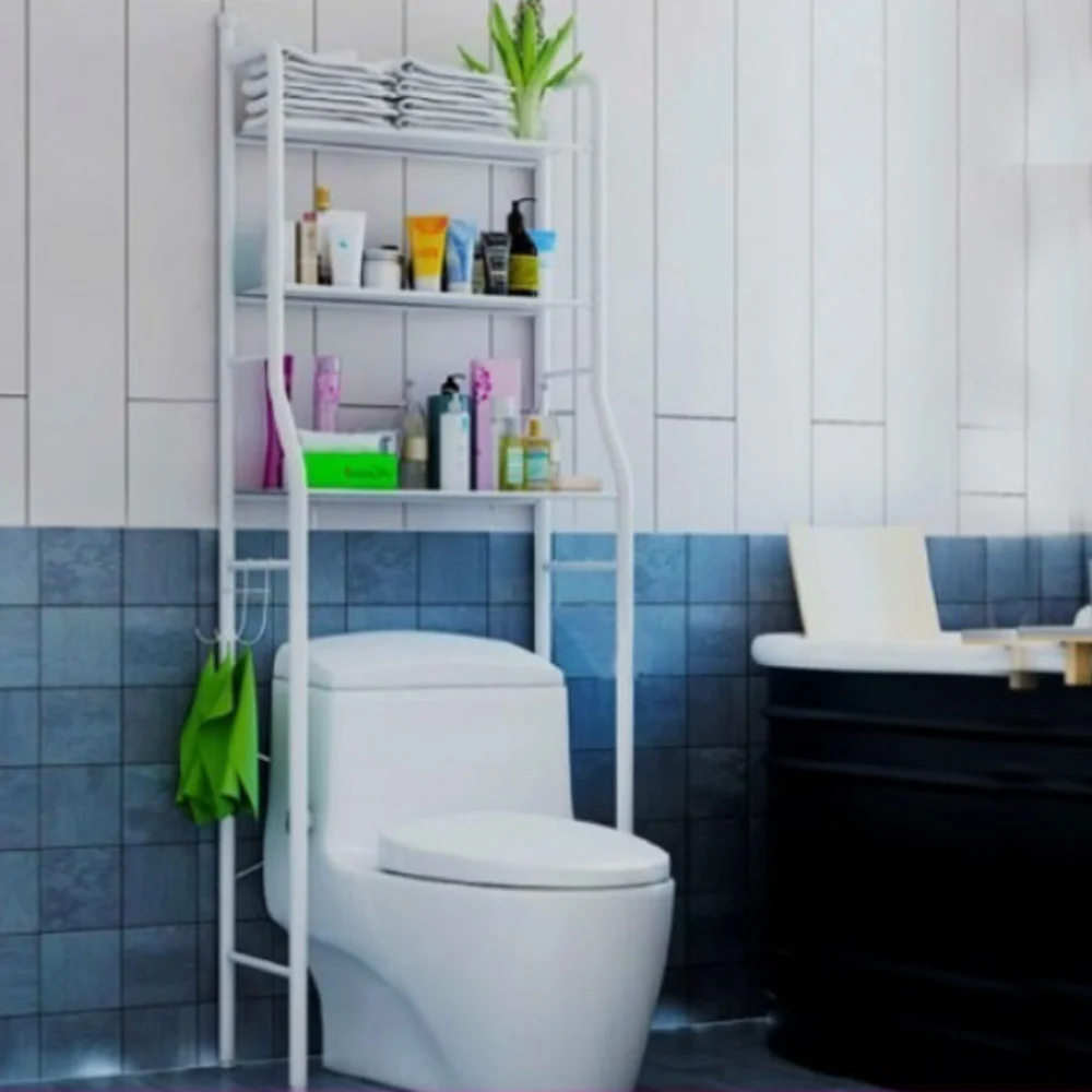 Bathroom Toilet Rack 3 Layers Bathroom Organizer Over The Toilet Rack