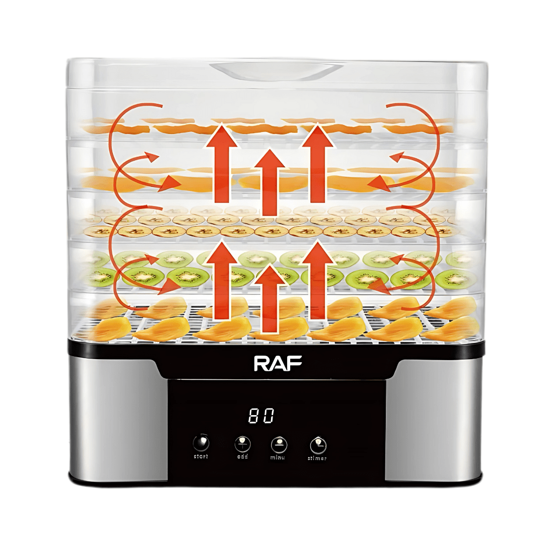 RAF Digital Food Dehydrator - DRIED FRUIT MACHINE MAKER