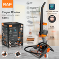 RAF New 3-in-1 Lightweight Carpet Cleaner - Wet Dry Vacuum for Pet Hair & Cars