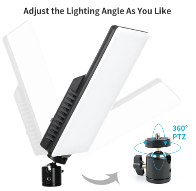 Square Ring Light Panel Photo Shoot LED with 2.1 Meter Tripod