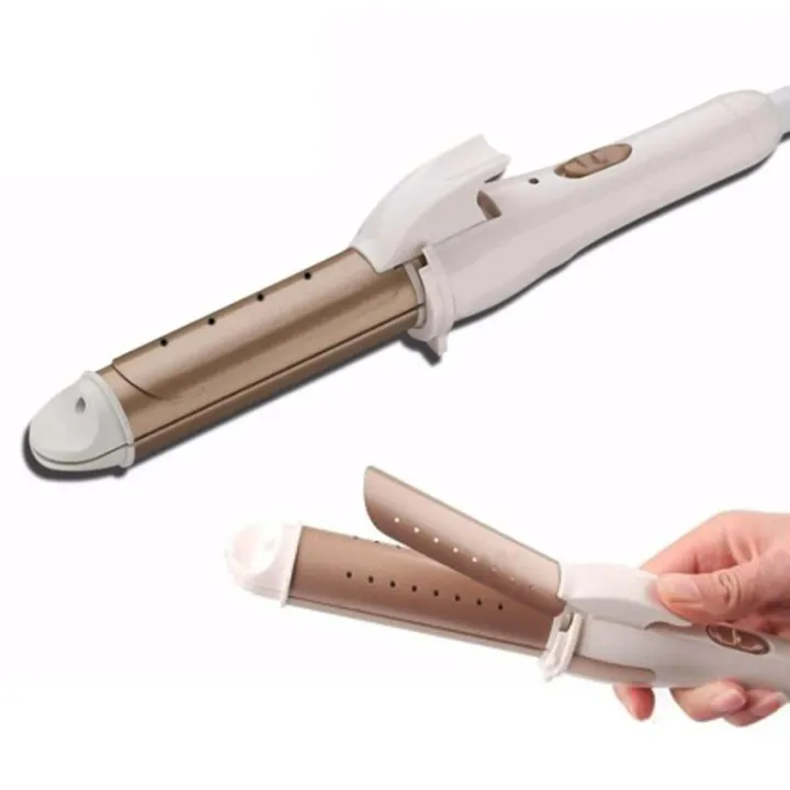 2in1 Hair Straightening and curling Iron