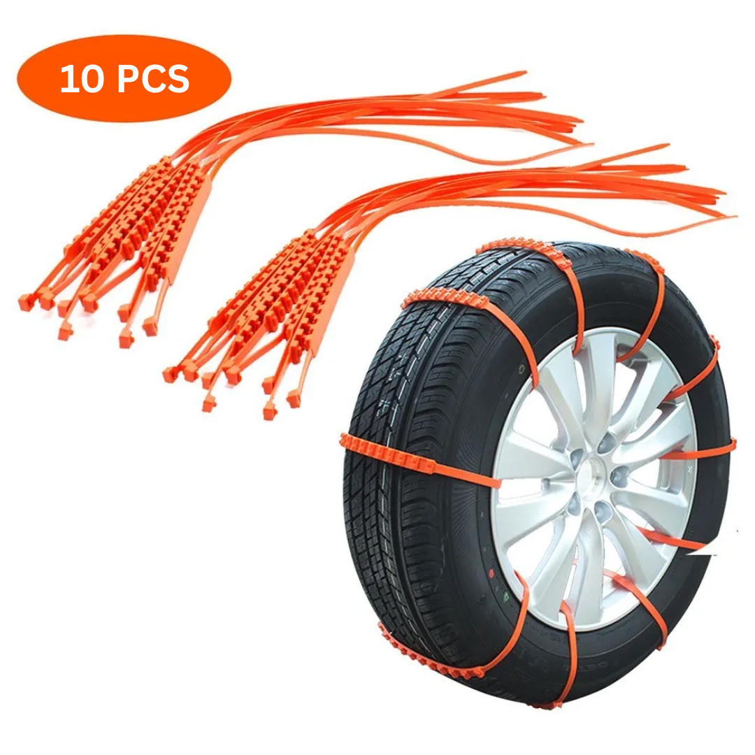 10 Pieces Car Tire Anti-Slip For Snow Ice Mud