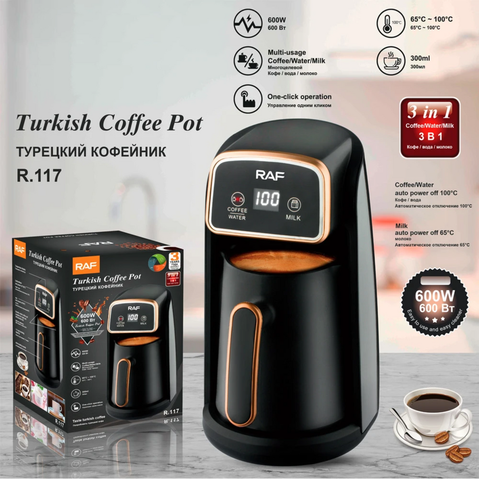 RAF Electric Turkish Coffee Maker 600W