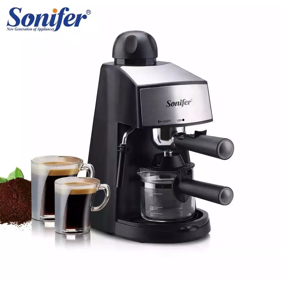 SONIFER Coffee Machine Cappuccino Espresso Coffee Maker 800W