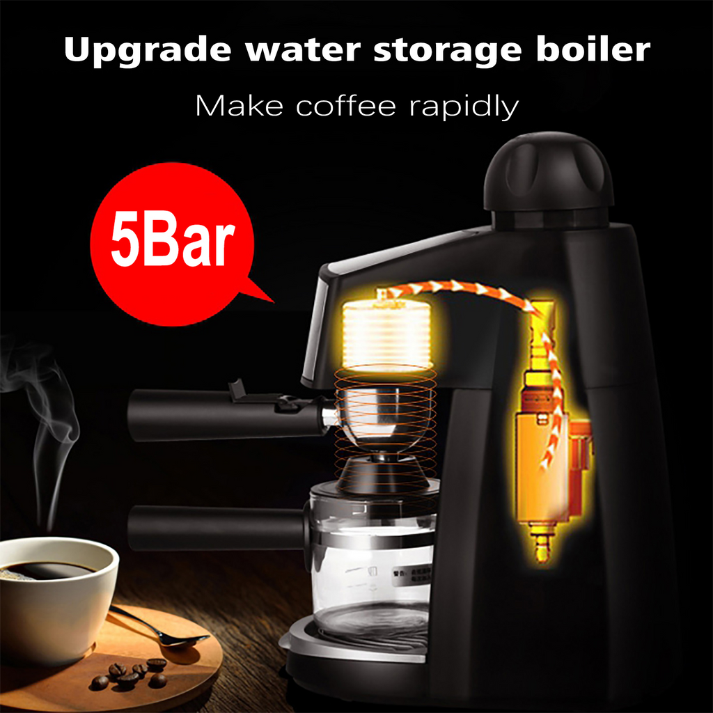 SONIFER Coffee Machine Cappuccino Espresso Coffee Maker 800W