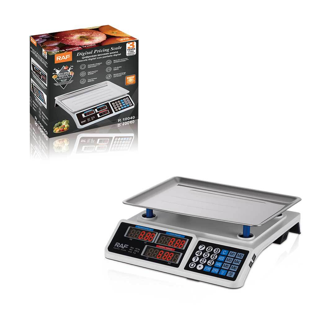 RAF High Precision Waterproof Electronic Kitchen Scale 40kg